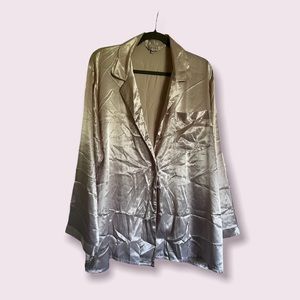 XXL Lonxu Plus Size Silk Top